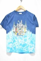 ＠美品 縛る 染める ウォルト ディズニー Walt Disney タイダイ Tシャツtt283 S ミッキーマウス ドナルド ミニーマウス ディズニーランド_画像1