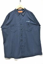 ＠美品 ディッキーズ Dickies 半袖ワークシャツwr474 XXL アメリカ古着 ビックサイズ アメ車_画像1