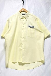 ＠美品 米国製 エドワーズ Edwards ボタンダウン 半袖スタッフシャツwr406 XL アメリカ古着 ビックサイズ