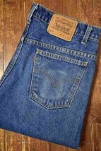 ＠美品 米国製 雰囲気漂う リーバイス Levi's 517ブーツカットd9 38x34 アメリカ古着 サドルマン_画像10