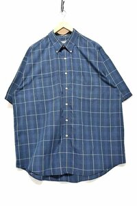 ＠美品 バン ヒューセン VAN HEUSEN ボタンダウン 半袖シャツst494 アメリカ古着 ビックサイズ