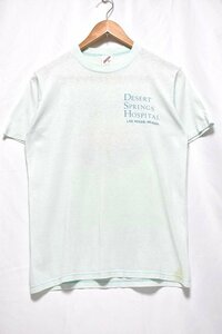 ＠JERSEYS ジャージーズ Tシャツtt291 US古着 L 水色 80年代 プリント