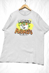 @ beautiful goods DALTA Delta MONSTER MADNESS Monstar mud nes T-shirt t967 XL America old clothes Xbox game 