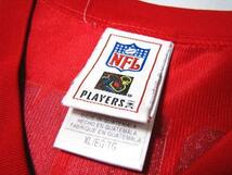 ＠NFL カンザスシティ－チ－フス Kansas City Chiefs ジャージN55 XL 西地区 大きいサイズ アメフト US古着_画像3