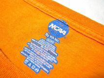 @全米大学体育協会 NCAA テネシー大学 The University of Tennessee Tシャツ t821 アメリカ古着 3XL オレンジ ビビビックサイズ_画像3