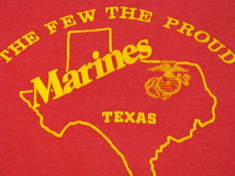 ＠美品 80's SCREEN STARS スクリーンスターズ United States Marine Corps アメリカ海兵隊 Tシャツt760 アメリカ古着 L_画像9