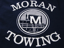 ＠美品 JERSEYS ジャージーズ MORAN TOWING モラン トゥイング Tシャツt892 アメリカ古着 ノベルティー 船舶 タグボード_画像5