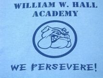 ＠美品 ウィリアム w ホール アカデミー william w.hall academy Tシャツ t705 アメリカ古着 ステンシル文字_画像3