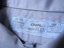 ＠美品 刺繍入り シンタス CiNTAS 半袖ワークシャツwr325 XL 大きいサイズ アメリカ古着 ユニフォーム_画像4