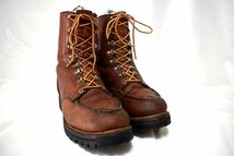 ＠美品 ビンテージ RED WING レッドウィング ブーツ 林業 木こり 編み上げ ワーク 60's 50's 70's_画像2