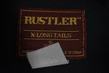 ＠ラスラー RUSTLER 長袖ウエスタンシャツw562 l 黒 アメリカ古着 ブラック_画像4