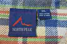 ＠美品 ノースピーク NORTH PEAK 長袖シャツ ヘビーフランネルHF317 アメリカ古着 XXL ビックサイズ_画像4