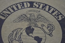 ＠美品 USA製 U.S.M.C United States Marine Corps アメリカ海兵隊 Tシャツt924 アメリカ古着 O/Dグリーン_画像5