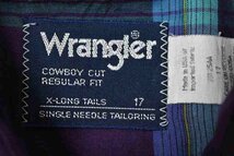 ＠美品 ラングラー Wrangler 半袖 ウエスタンシャツw556 XL アメリカ古着 ビックサイズ_画像4