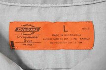 ＠美品 ディッキーズ Dickies 半袖ワークシャツwr467 L アメリカ古着 ビックサイズ_画像4