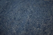 ＠ 色落ち綺麗 リーバイス Levi's デニムボアベストj393 アメリカ古着 インディゴ ウエスタン 70's オレンジタブ_画像8