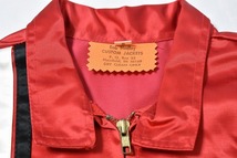 ＠未使用 80年代 デッドストック CUSTOM JACKETS レーシングジャケットj430 S 80年代 70年代 アメリカ古着 カークラブ ビンテージ_画像3