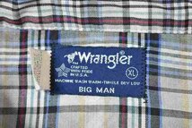 @美品 80年代 Wrangler ラングラー 長袖ウエスタンシャツw514 xl アメリカ古着 大きいサイズ ローハイド_画像4
