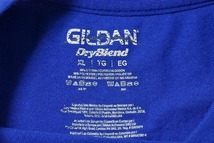 @美品 GILDAN ギルダン Tシャツ tt17 アメリカ古着 ビックサイズ XL ブルー 青 パイレーツ_画像4