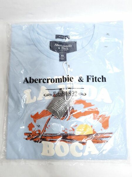未使用品 タグ付き アバクロ アバクロンビー&フィッチ Tシャツ メンズ XL Abercrombie & Fitch 