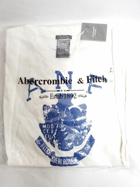 未使用品 タグ付き アバクロ アバクロンビー&フィッチ Tシャツ メンズ XL Abercrombie & Fitch 