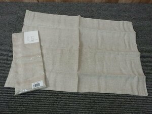GY161-9)linen/hemp pillow кейс / неотбеленная ткань /45×65cm/linen50%/hemp50%/ сделано в Японии /2 позиций комплект /