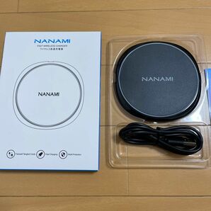 NANAMI ワイヤレス充電器 Qi認証 最大15W出力 