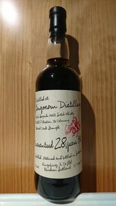 ロングモーン 28年 キングスバリー ハンドライティング Cask no.3968 57.7% 700ml 1973-2001