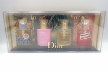 (A1) Dior Voyage ミニ香水 7.5ml 4点 セット ( I LOVE DIOR / FOREVER AND EVER / LILY DIOR / CHRIS7947 ) ミニボトル ディオール 中古_画像1