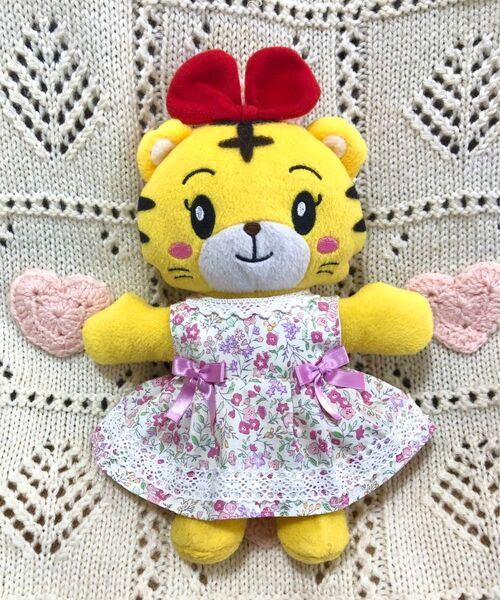 こどもちゃれんじはなちゃんの服ハンドメイド04 2枚目は150円引です。