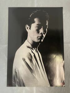  не использовался прекрасный товар Yazawa Eikichi . палочки E.YAZAWA KAVACH постер B1 размер 