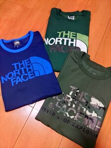 3枚セット　国内正規　THE NORTH FACE ザノースフェイス ノースフェイス Tシャツ 半袖 アウトドア TEKTEE　Lサイズ　ゴールドウイン