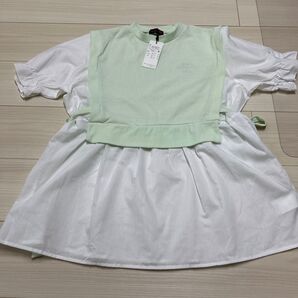 新品!キッズ子ども女の子トップス半袖Tシャツチュニックブラウス150センチラブトキシック 子供服
