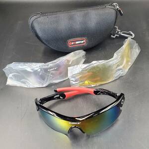 #11494A INBIKE in bike sports sunglasses exchange lens 2 piece case attaching road bike sunglasses bicycle city cycle leisure 