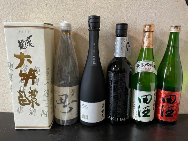 319 高級日本酒六本セット　720ml
