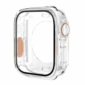 Apple Watch 45mm ウルトラ風 保護ケース２ 半透明