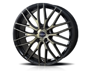 MONZA JAPAN Warwic Empress Mesh 18インチ 18x7.0J 5/114.3 +53 BC/P ブラッククリア/ポリッシュ