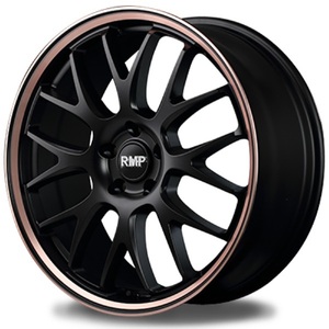 RMP 820F 18x7.0J 5/114.3 +48 SGB/PG セミグロスブラック/ピンクゴールドクリア