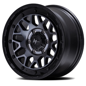 NITRO POWER M29 STINGER 16x5.5J 5/139.7 +20 SEMI GLOSS BLACK CLEAR