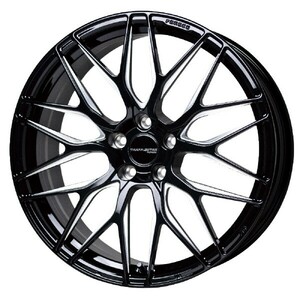 HOT STUFF TRAFFICSTAR FORGED TSF-01 20インチ 8.5J 5H114.3 +38 ブラック＆マシニングポリッシュ