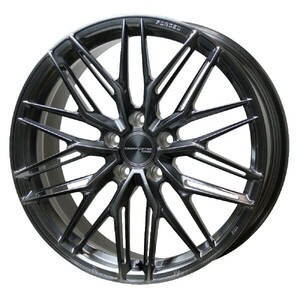 HOT STUFF TRAFFICSTAR FORGED TSF-03 20インチ 8.5J 5H114.3 +38 ブラッシュド＆ブラッククリア