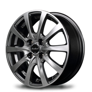 Eurospeed F10 16インチ 16x6.0J 4/100 +42 メタリックグレー