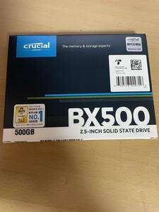 【未開封】Crucial 2.5インチSSD 500GB BX500