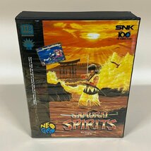 SNK NEO GEO ROM ロムカセット SAMURAI SPIRITS サムライスピリッツ ゲームソフト　051003w/T10（60）_画像1