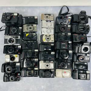 コンパクトフィルムカメラ 大量 まとめ Canon FUJIFILM OLYMPUS MINOLTA PENTAX 等 36台 動作未確認