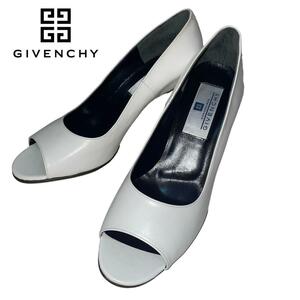 即日発送 GIVENCHY ハイヒール 36 ホワイト レザー