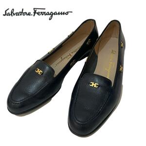 Salvatore Ferragamo ローファー パンプス 6 レザー