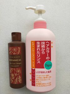 おまけ付♪ ヘアボーテ ボタニカルカラークリームシャンプー ダークブラウン