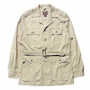 Willis&Geiger / BEAMS+ / Bush Poplin Safari Jacket /ウィリス&ガイガー/ビームスプラス /サファリジャケット /size38 / USA製