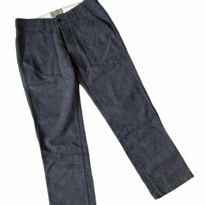 【アメリカ製】EMPIRE&SONS /エンパイア&サンズ　/ ウールヘリンボーンベイカーパンツ / 30 / グレー 系 / ミリタリーパンツ /ワークパンツ